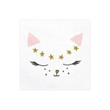 serviette-jetable-chat