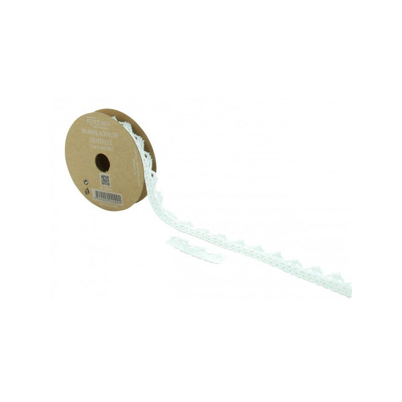 bobine dentelle-blanc