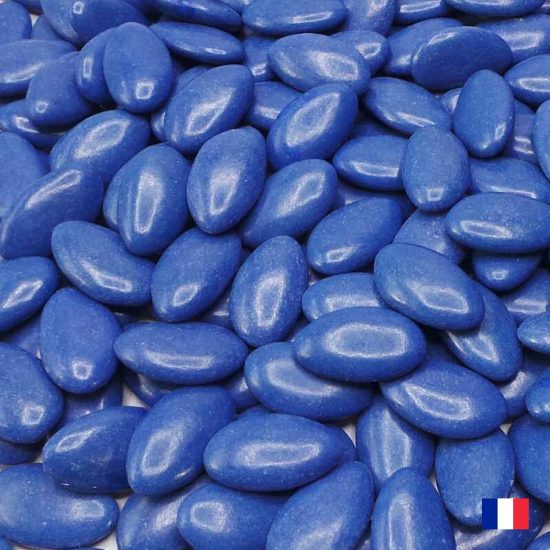 Dragées Chocolat Bleu Marine 1kg