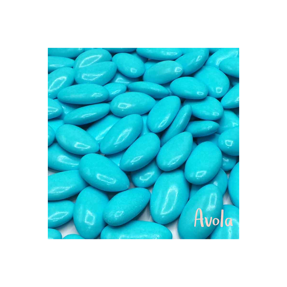 1kg Dragées Pecou Avola Extra - Turquoise