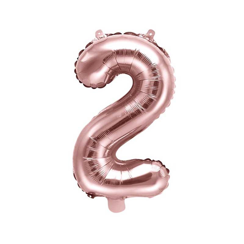 Ballon anniversaire chiffre 2 - Fête