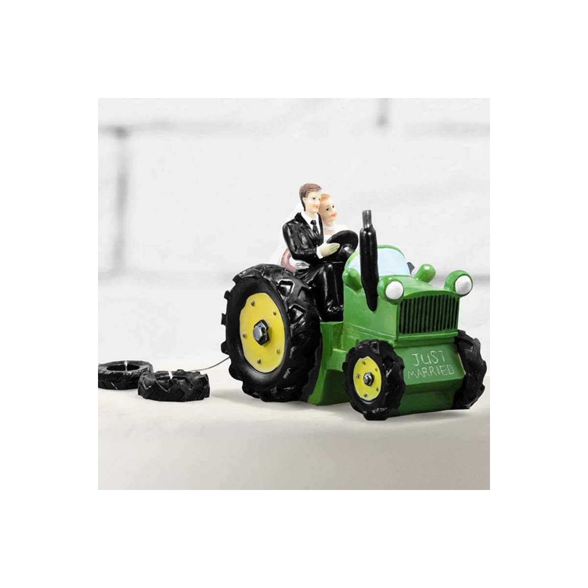 Figurine Mariage Tracteur