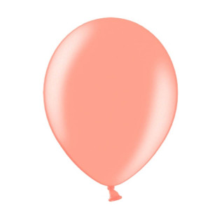 10x Ballon de baudruche Rose Gold