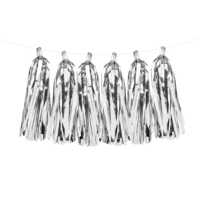 Guirlande Tassel Argent