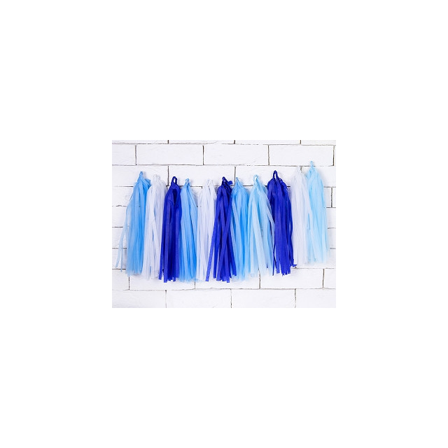 Guirlande Tassel Bleu