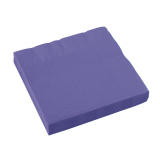 x20 Serviettes en papier Violet