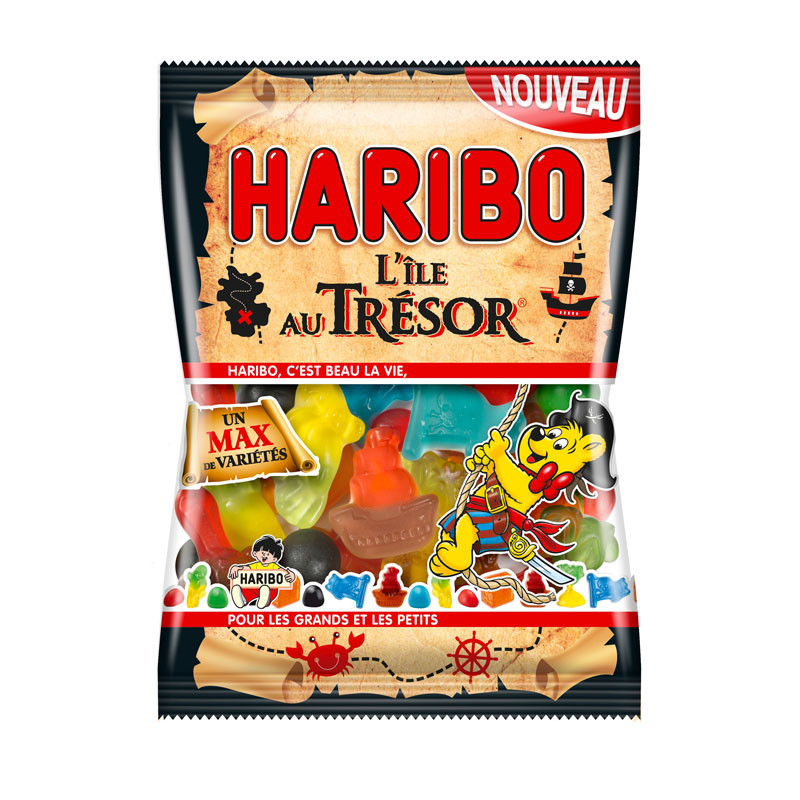 x1 Sachet Haribo L'ile au trésor