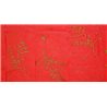 NAPPE ROUGE JOYEUSES FETES