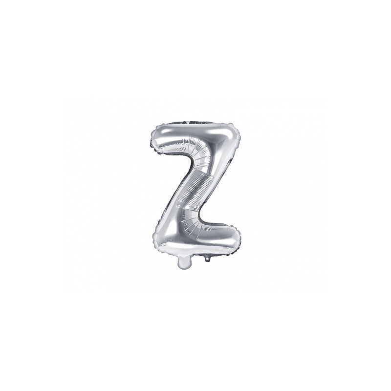 Ballon lettre Z Argent