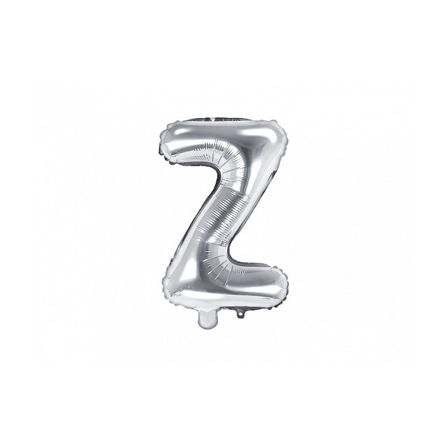 Ballon lettre Z Argent