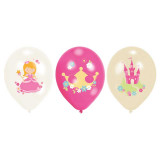 6x Ballon de baudruche Princesse