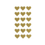 x24 Etiquettes Autocollantes Coeur