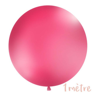 Ballon géant de Baudruche 1 mètre Fuchsia