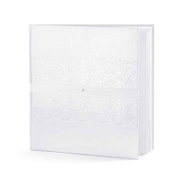 Livre d'Or Blanc avec diamant