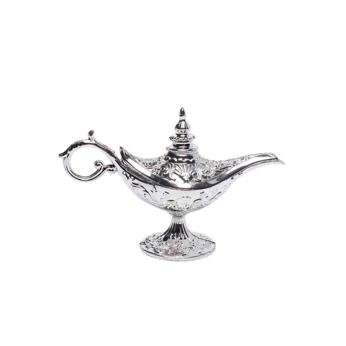 x6 grande lampe d'Aladin oriental - argent