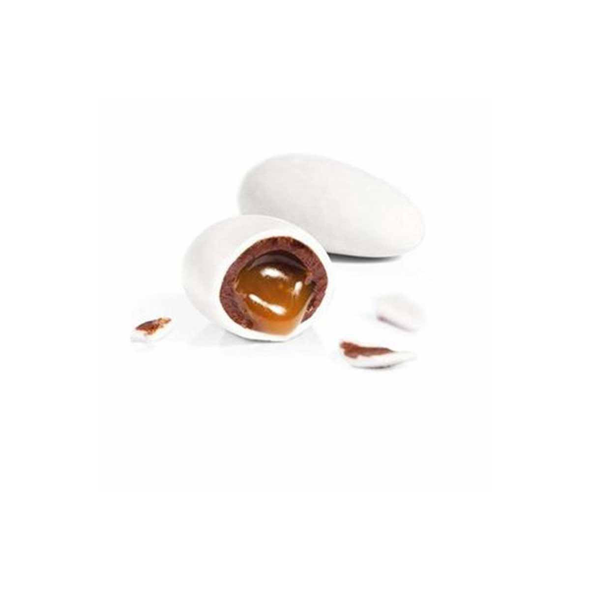 1kg Dragées Liquicroc Caramel Beurre Salé - Blanc