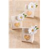 Sachet Dragees Coeur Naturel x 4