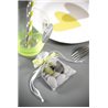 Sachet Dragées Coeur Vert x 6