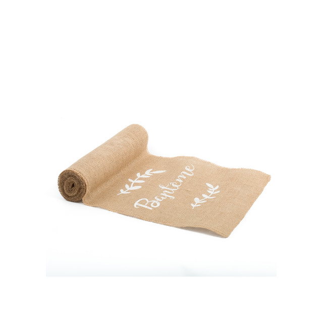 Chemin de Table Bapteme Jute