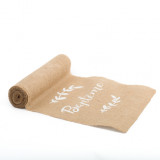 Chemin de Table Bapteme Jute