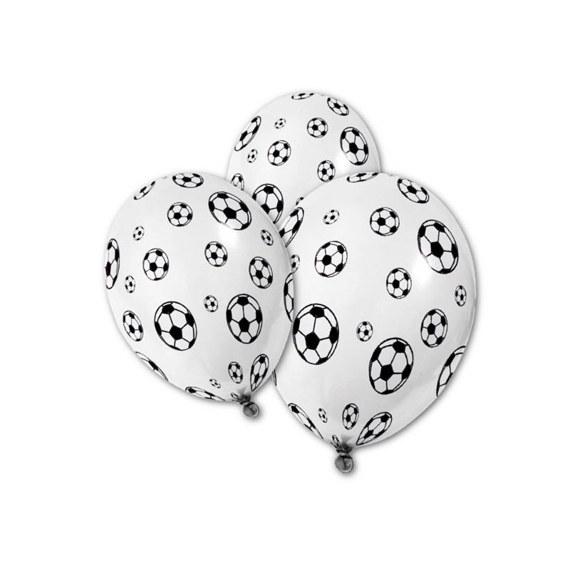 5x Ballon de baudruche football