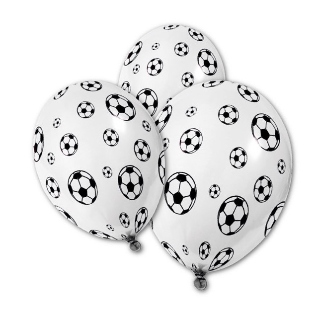 5x Ballon de baudruche football