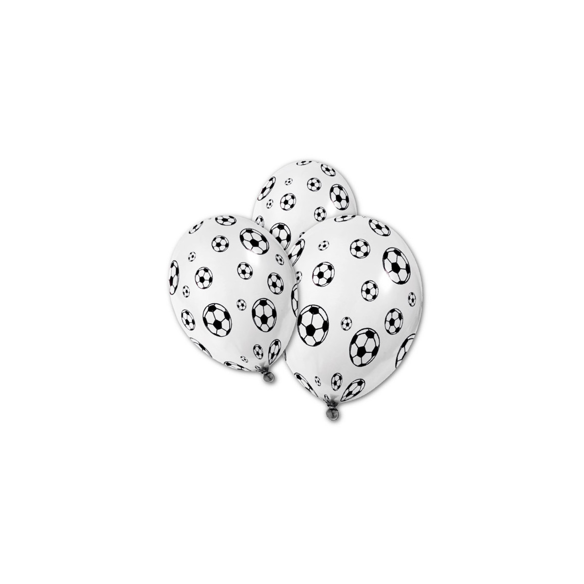 5x Ballon de baudruche football