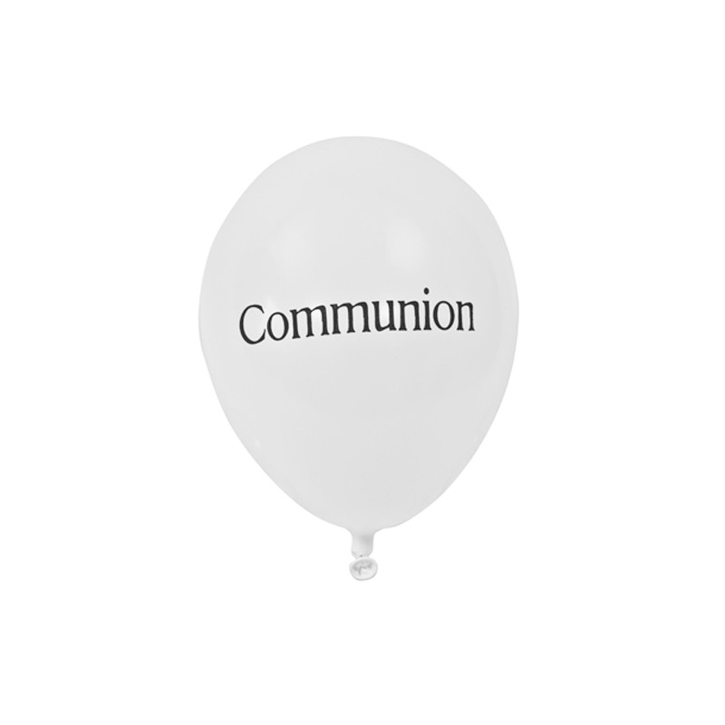 8x Ballon de baudruche communion