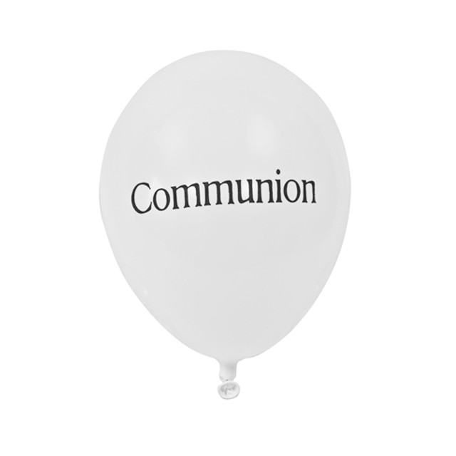 8x Ballon de baudruche communion