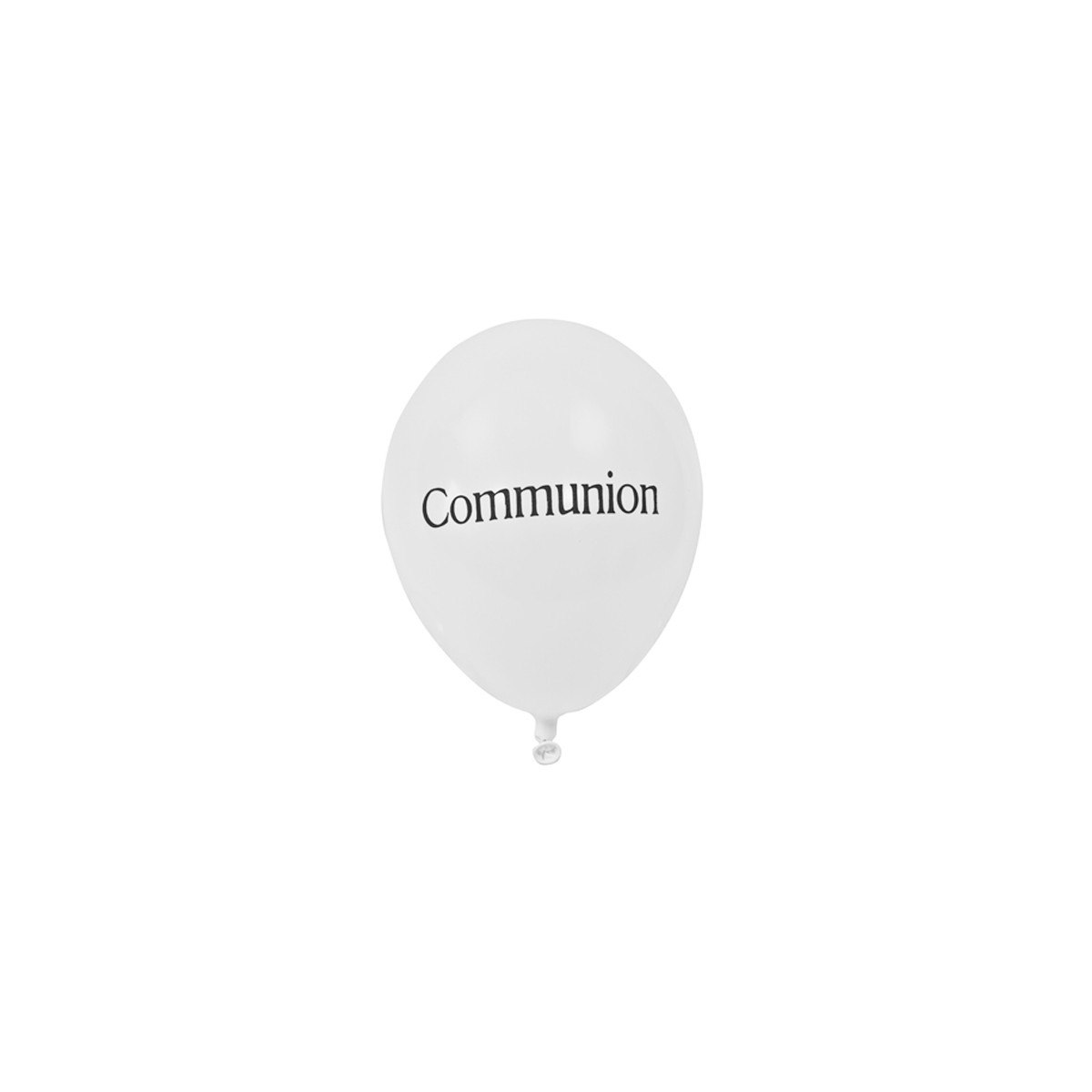 8x Ballon de baudruche communion