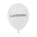 8x Ballon de baudruche communion
