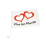 Drapeau voiture Vive les mariés