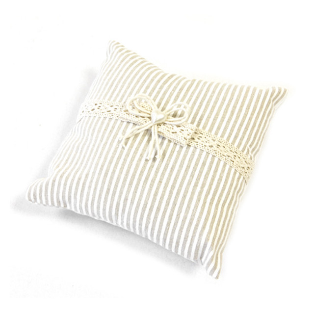 Coussin d'alliance vintage en tissu