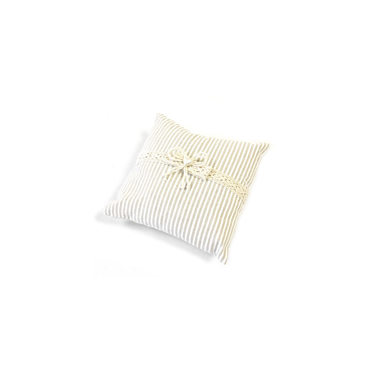 Coussin d'alliance vintage en tissu