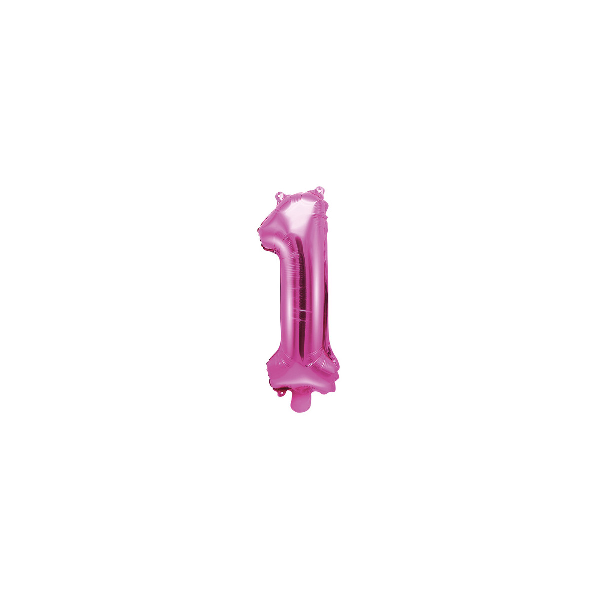 Ballon Chiffre 1 Rose Foncé