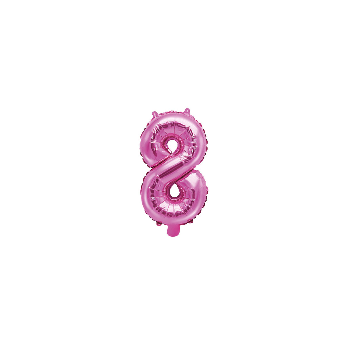 Ballon Chiffre 8 Rose Foncé