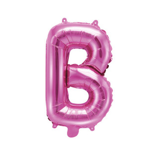 Ballon Lettre B Rose Foncé