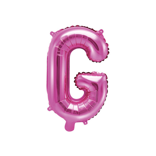 Ballon Lettre G Rose