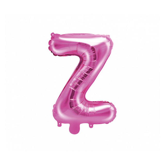 Ballon Lettre Z Rose Foncé