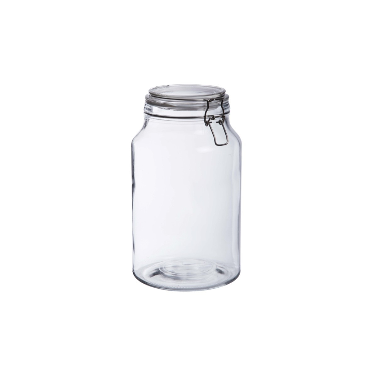 Bonbonnière en verre fermeture metal 4L