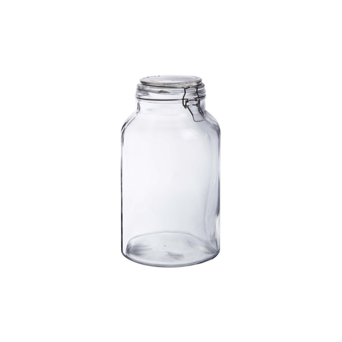 Bonbonnière en verre fermeture metal 5L