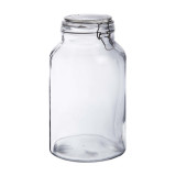 Bonbonnière en verre fermeture metal 5L