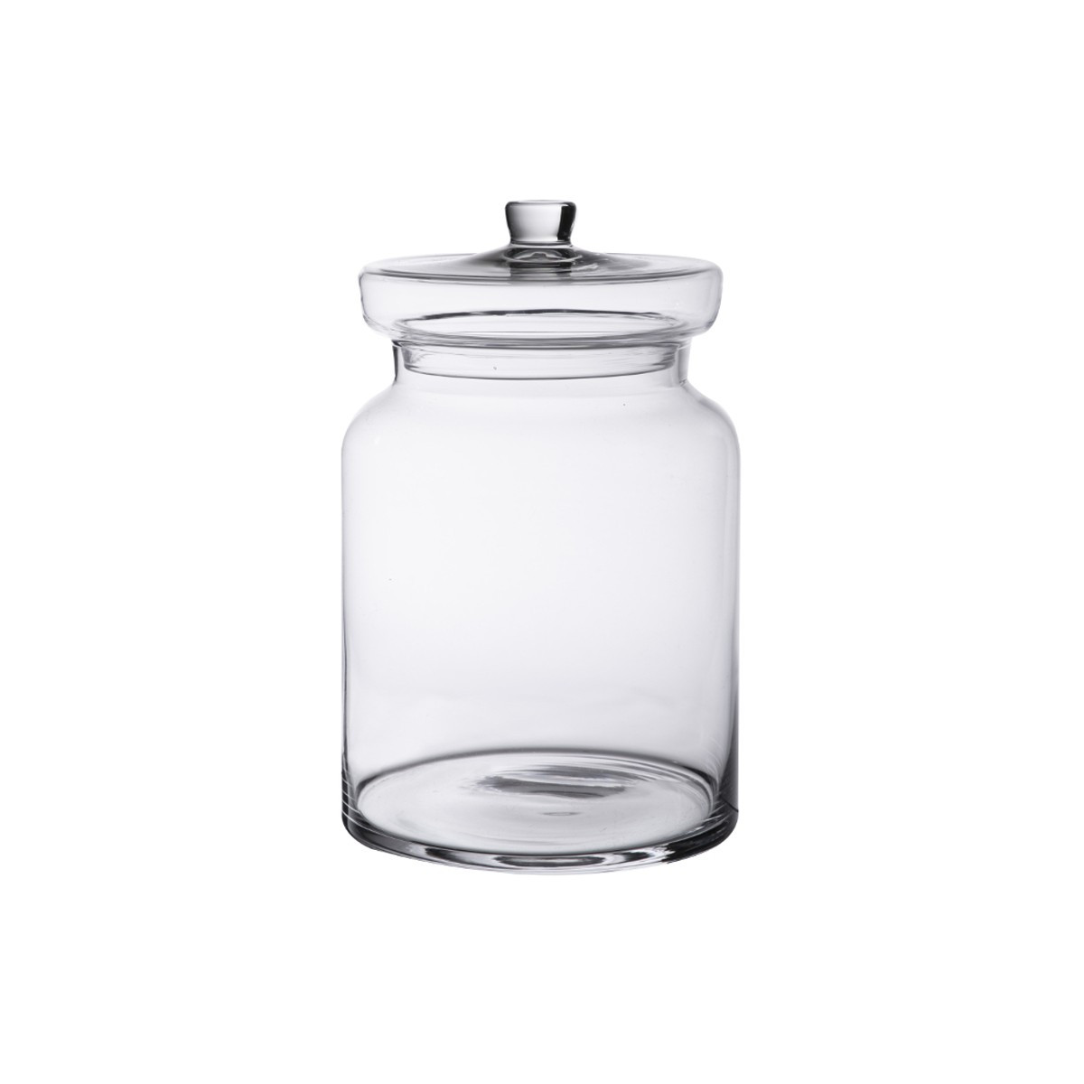 Bonbonnière en verre candy jar 24.5 x 16 cm