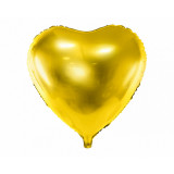 Ballon Mylar Coeur Or