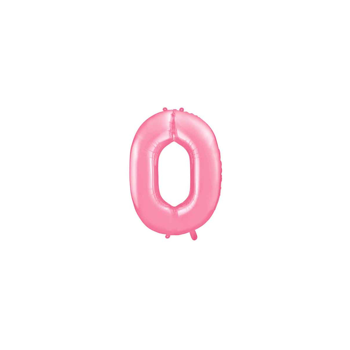 Ballon Chiffre 0 Rose pâle