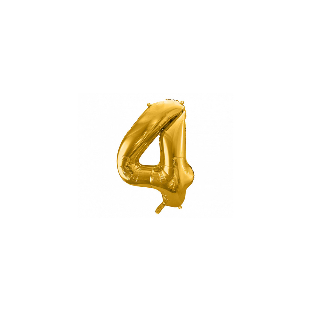 Ballon Chiffre 4 Or 86cm