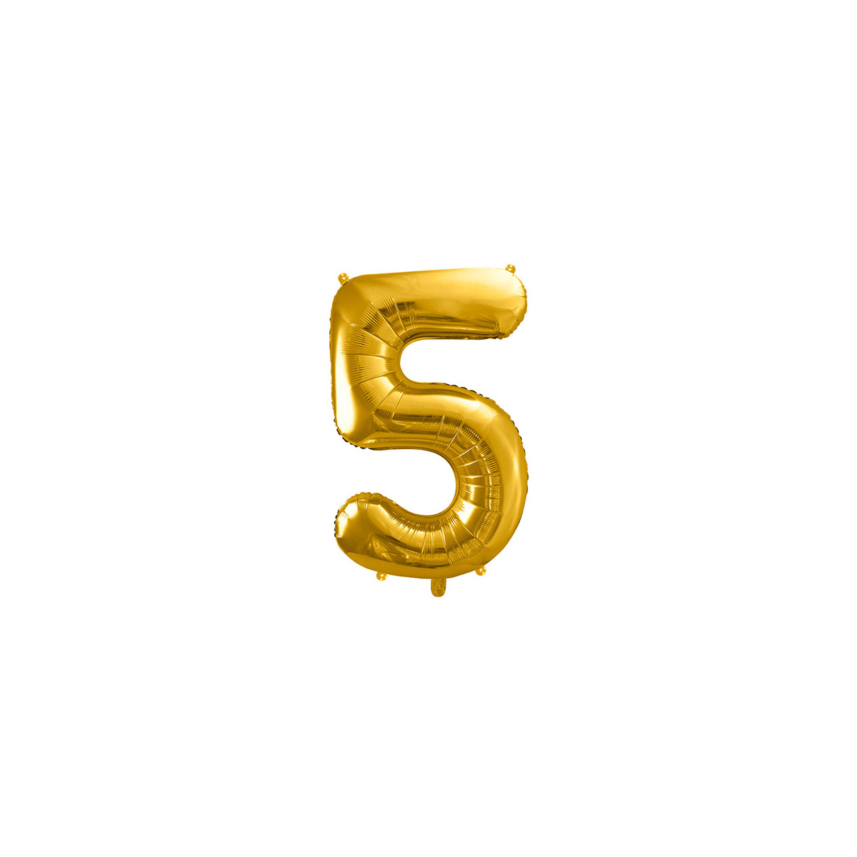 Ballon Chiffre 5 Or 86cm