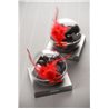 25 Supports Boule Dragées 8 cm - Argent