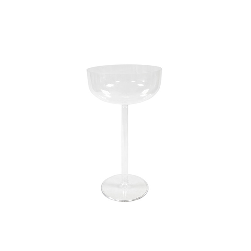 Vase coupe sur pied 45cm en plastique