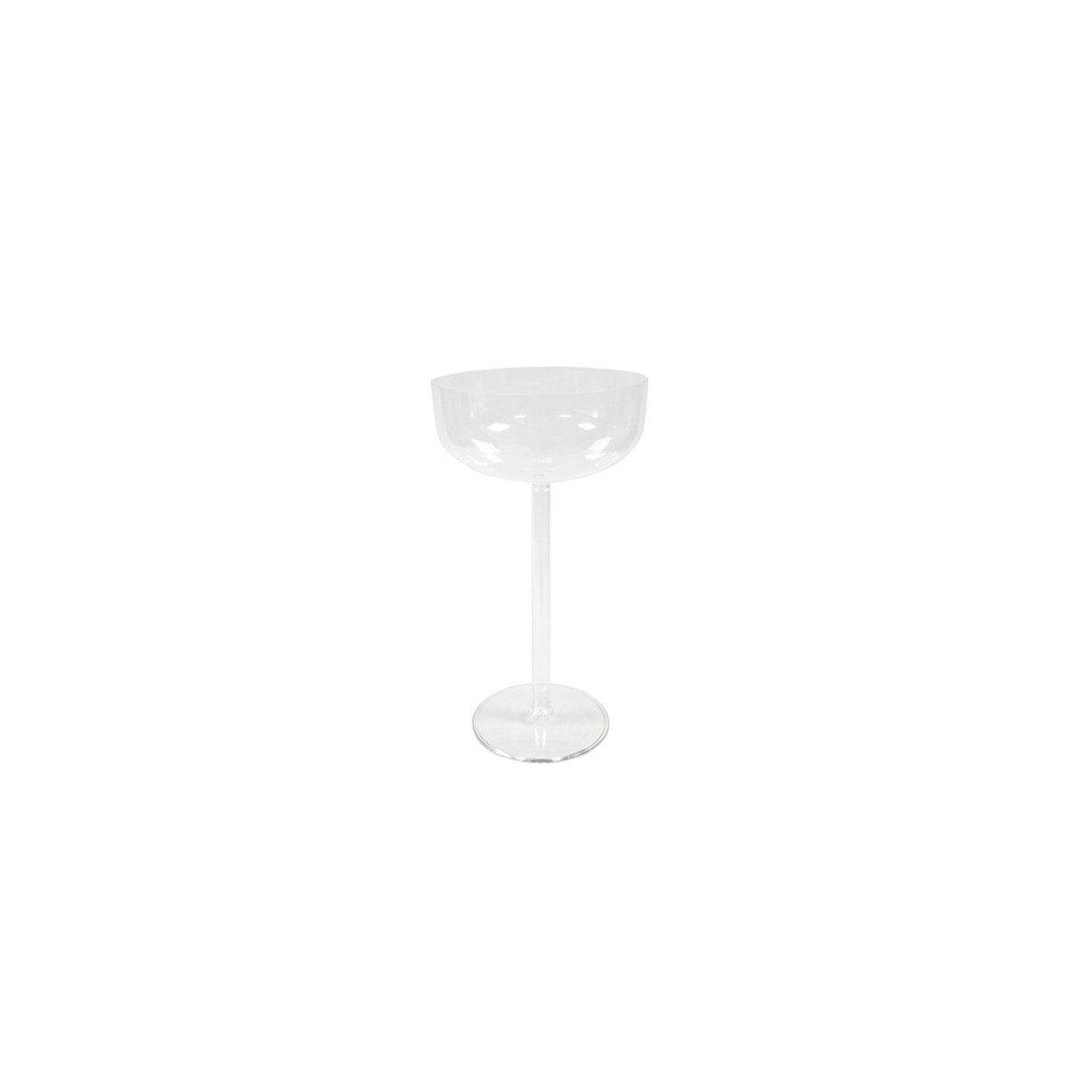 Vase coupe sur pied 45cm en plastique